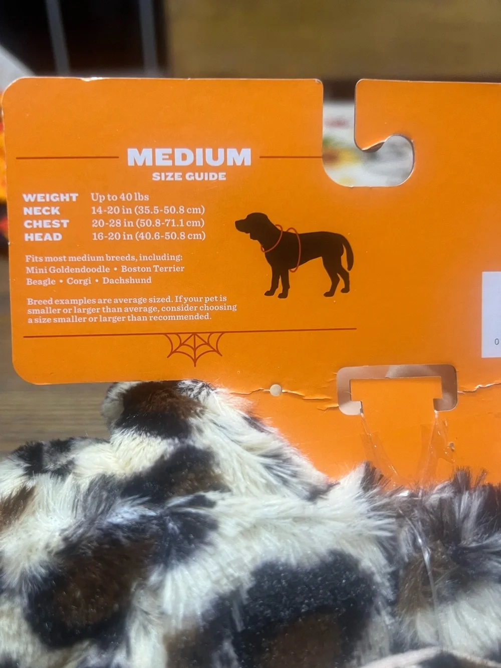 Hyde & Eek! Boutique Leopard Pet Hoodie - M - New
